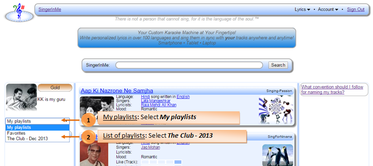 Select The Club - 2013